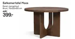 Leen Bakker Eetkamertafel Moos aanbieding