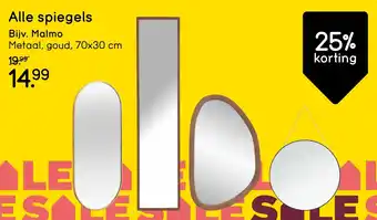 Leen Bakker Alle spiegels aanbieding