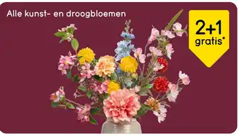 Leen Bakker Alle kunst en droogbloemen aanbieding