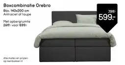 Leen Bakker Boxcombinatie Orebro aanbieding