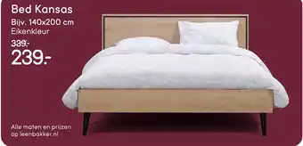 Leen Bakker Bed Kansas aanbieding