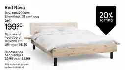 Leen Bakker Bed Nova aanbieding
