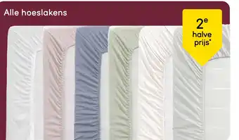 Leen Bakker Alle hoeslakens aanbieding