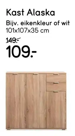 Leen Bakker Kast Alaska aanbieding