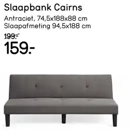 Leen Bakker Slaapbank Cairns aanbieding