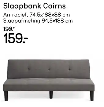 Leen Bakker Slaapbank Cairns aanbieding