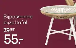 Leen Bakker Bijpassende bijzettafel aanbieding