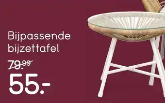 Leen Bakker Bijpassende bijzettafel aanbieding