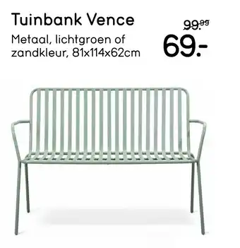 Leen Bakker Tuinbank Vence aanbieding