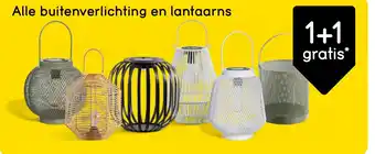 Leen Bakker Alle buitenverlichting en lantaarns aanbieding