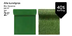Leen Bakker Alle kunstgras aanbieding