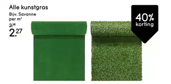 Leen Bakker Alle kunstgras aanbieding