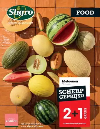 Sligro Meloenen aanbieding