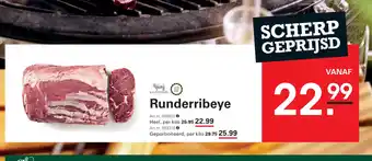 Sligro Runderribeye aanbieding
