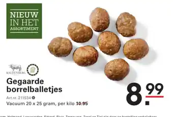 Sligro Gegaarde borrelballetjes aanbieding