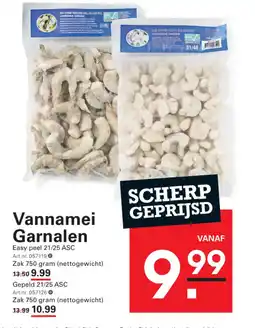 Sligro Vannamei Garnalen aanbieding