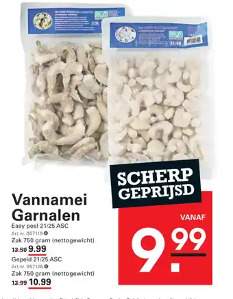Sligro Vannamei Garnalen aanbieding