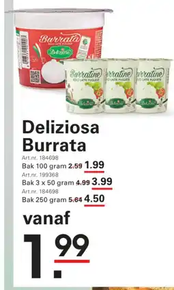 Sligro Delizion Burrata aanbieding