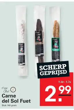 Sligro Carne del Sol Fuet aanbieding