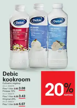 Sligro Debic kookroom aanbieding