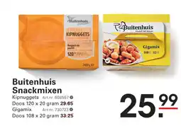 Sligro Buitenhuis Snackmixen aanbieding