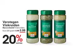 Sligro Verstegen Viskruiden aanbieding