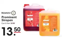 Sligro Prominent Siropen aanbieding