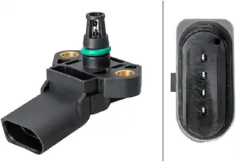 Amazon HELLA 6PP 009 400-471 Sensor, vuldruk - 4-polig - Geschroefd aanbieding