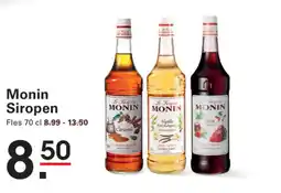 Sligro Monin Siropen aanbieding