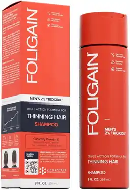 Bol.com FOLIGAIN – Anti-Haaruitval Shampoo voor Mannen – 236 ml aanbieding