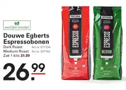 Sligro Douwe Egberts Espressobonen aanbieding