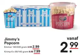 Sligro Jimmy's Popcorn aanbieding
