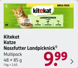 Rossmann DE Kitekat Katze Nassfutter Landpicknick¹ aanbieding