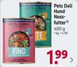 Rossmann DE Pets Deli Hund Nass futter aanbieding