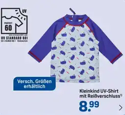 Rossmann DE Kleinkind UV-Shirt mit Reißverschluss aanbieding