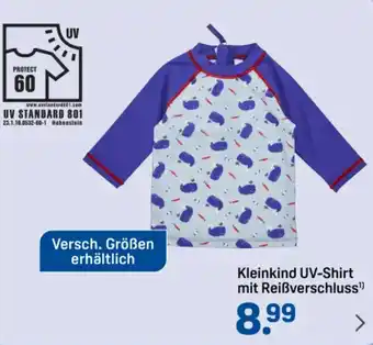 Rossmann DE Kleinkind UV-Shirt mit Reißverschluss aanbieding