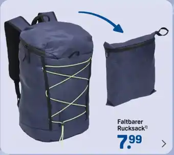 Rossmann DE Faltbarer Rucksack aanbieding