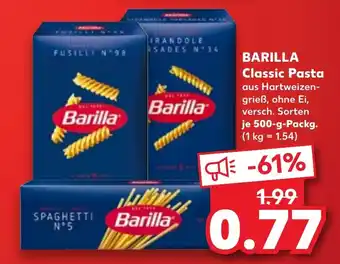 Kaufland DE BARILLA Classic Pasta aanbieding