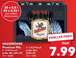 Kaufland DE HASSERÖDER Premium Pils aanbieding