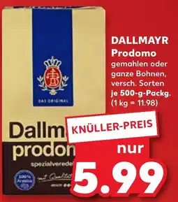 Kaufland DE DALLMAYR Prodomo aanbieding