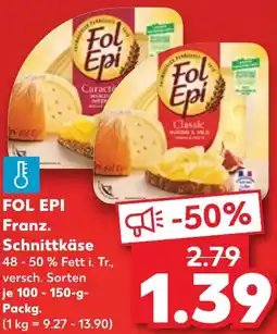 Kaufland DE FOL EPI Franz. Schnittkäse aanbieding