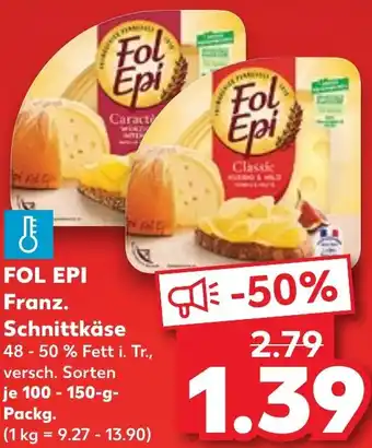 Kaufland DE FOL EPI Franz. Schnittkäse aanbieding