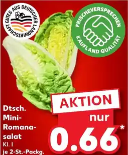 Kaufland DE Mini romana salat aanbieding
