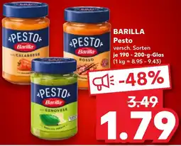 Kaufland DE Barilla Pesto aanbieding
