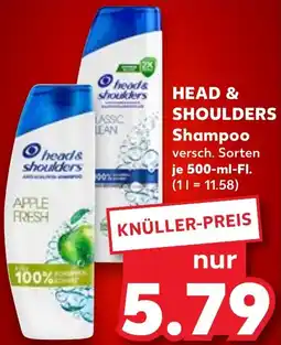Kaufland DE Head & shoulders Shampoo aanbieding