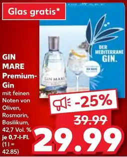 Kaufland DE Gin mare Premium Gin aanbieding