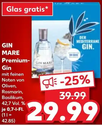 Kaufland DE Gin mare Premium Gin aanbieding