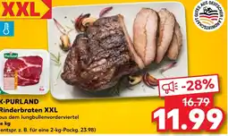 Kaufland DE K Purland Rinderbraten XXL aanbieding