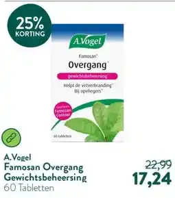 Holland & Barrett Famosan Overgang Gewichtsbeheersing aanbieding