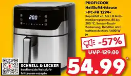 Kaufland DE Proficook Heißluftfritteuse aanbieding